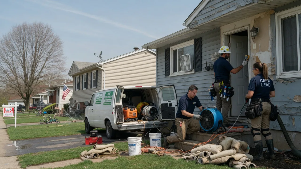 Flood Cleanup in New Milford, NJ near me