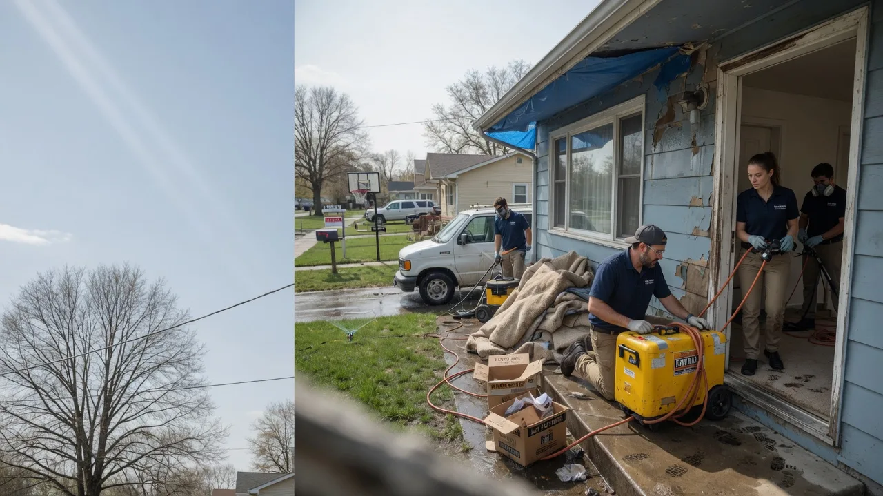 Basement Flood Cleanup in New Milford, NJ near me
